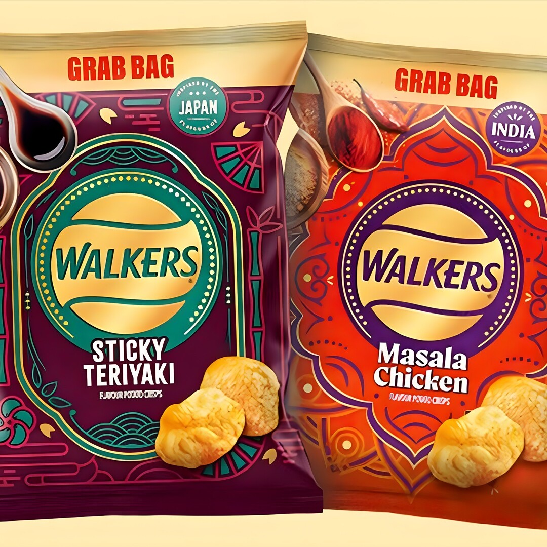 Walkers crisp packets